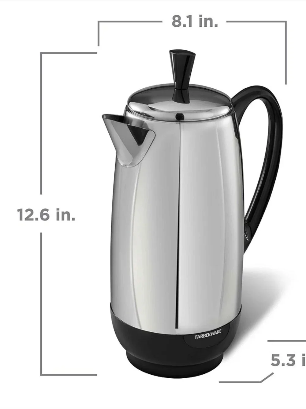 Farberware Stainless Steel Perculator 12 Cup
